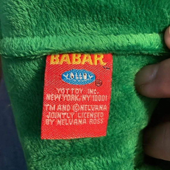 Babar plush by Yottoy Inc. 12in tall. - Picture 5 of 7